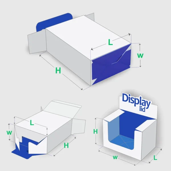 bottom closure boxes 