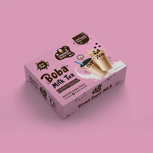 custom printed boba packaging usa