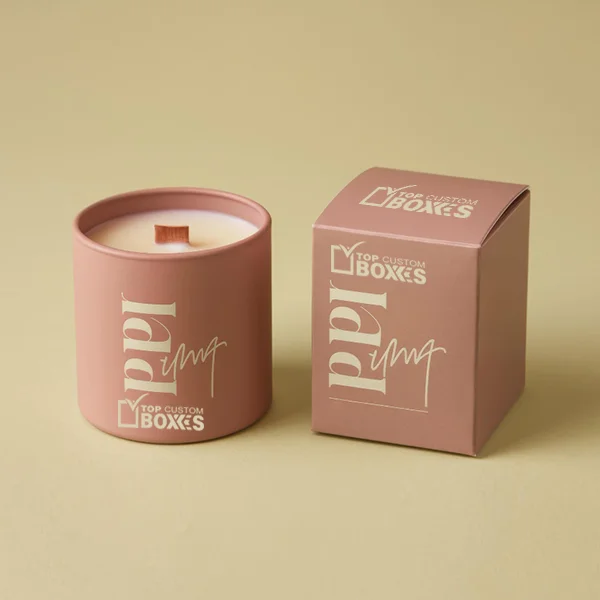 custom printed candle packaging boxes
