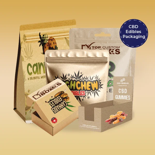 custom printed edibles packaging