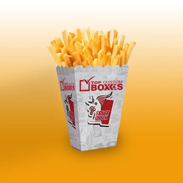 custom printed frecnch fry boxes