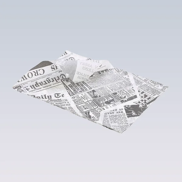 custom printed grease proof paper