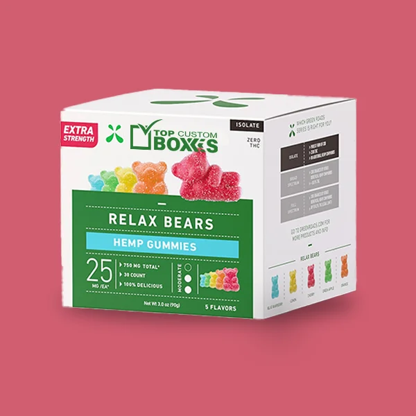 custom printed gummies packaging