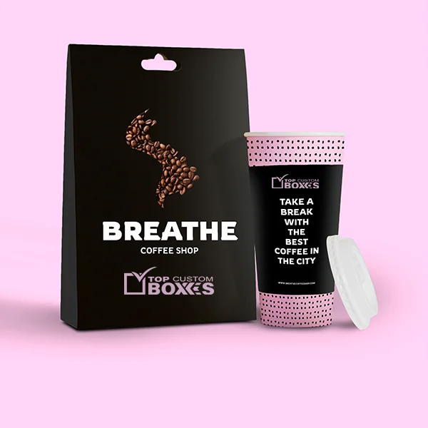 custom printed instant coffee packaging