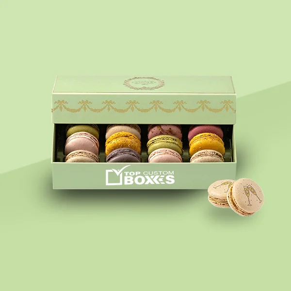 custom printed macaron boxes