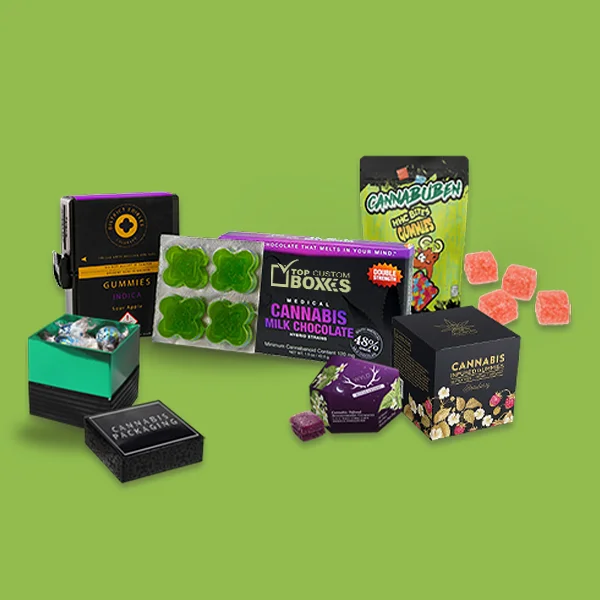 custom printed medical marijuana packaging