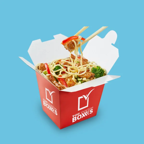 custom printed noodle boxes