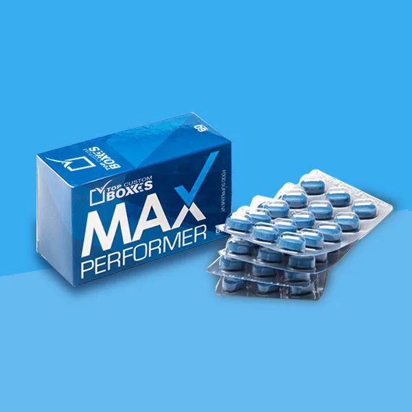 custom printed pill packaging boxes