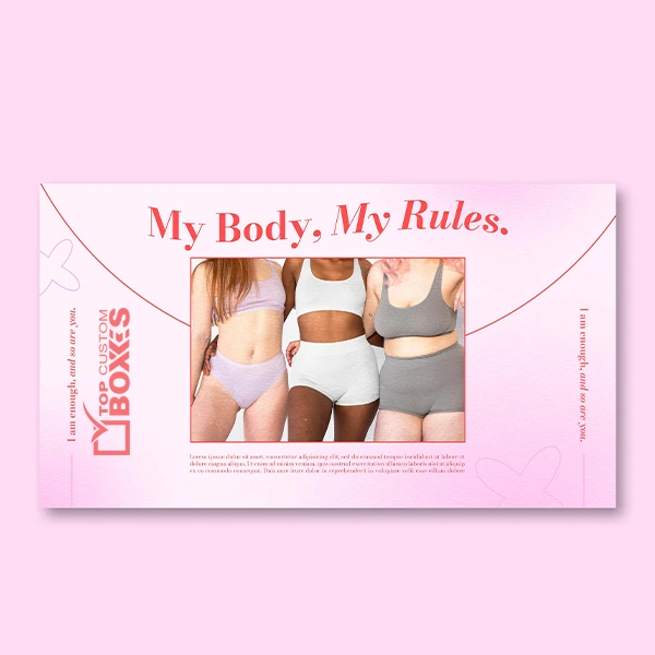 custom printed underwear packaging