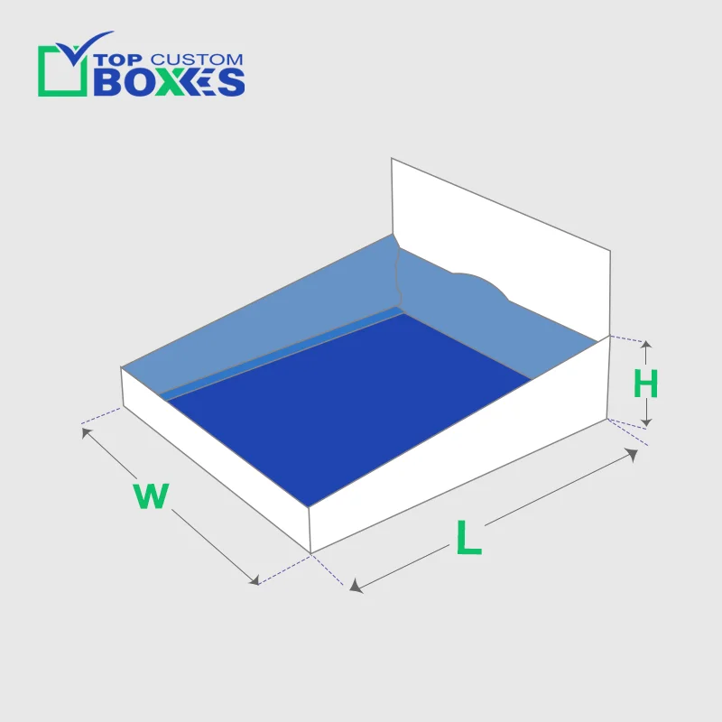 double wall display lid 