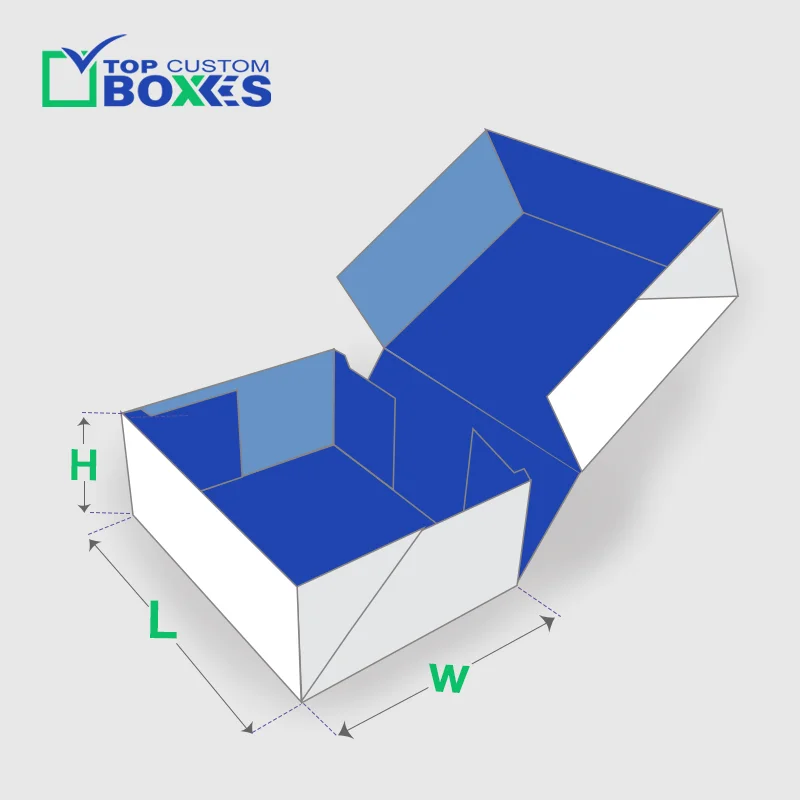 four corner cake box 